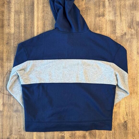 Notre Dame Fanatics Women’s Fighting Irish Colorblock Pullover Hoodie Blue Sz M - Picture 9 of 9